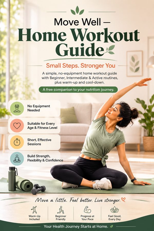 Move Well Home Workout Guide cover